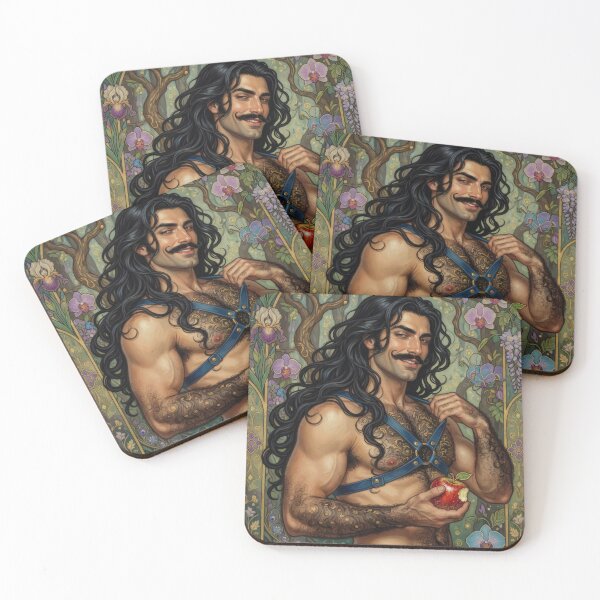 Item preview, Muscular Male Snow White with Forbidden Apple designed and sold by ZhivanCrimson.