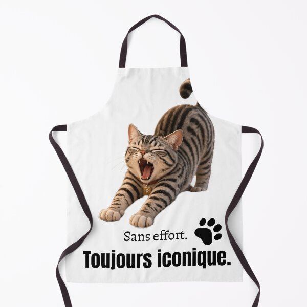 Item preview, No Effort Still Iconic Cat – Lazy Funny Cat Meme designed and sold by TitiaDesign.