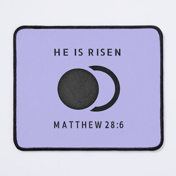 Item preview, Minimal Abstract Empty Tomb | Matthew 28:6 Easter Christian Design | Black designed and sold by ZechJohnRB.