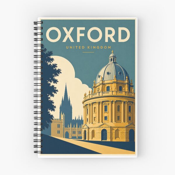Item preview, Oxford England Retro University Travel Poster designed and sold by Eclipse 3699.