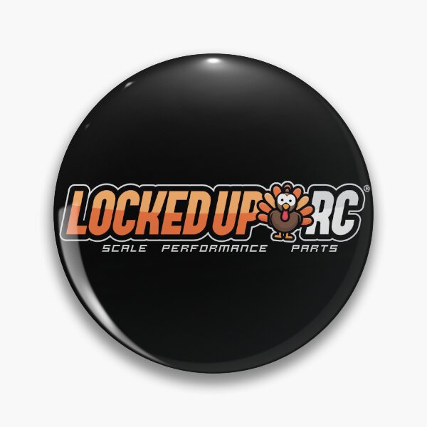 Item preview, Locked Up RC Turkey Logo - Silver designed and sold by Locked Up RC.