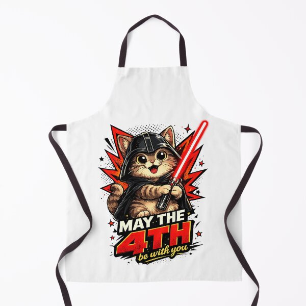 Item preview, May The Fourth Be With You Funny Space Cat Dark Warrior designed and sold by LumePrint.