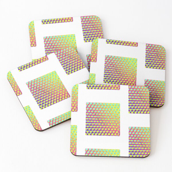 Item preview, Neon Polka Dot Gradient – Abstract Glitch Aesthetic Retro Pop Art Design designed and sold by A-R Digital Designs.