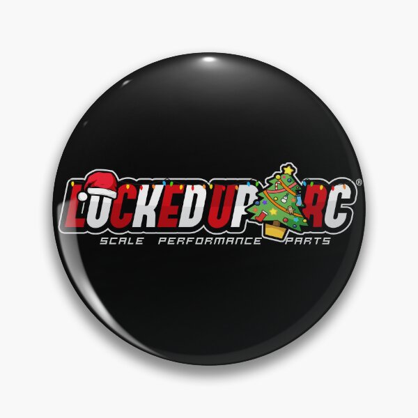 Item preview, Locked Up RC Xmas Logo - Silver designed and sold by Locked Up RC.