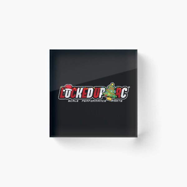 Item preview, Locked Up RC Xmas Logo - Silver designed and sold by Locked Up RC.