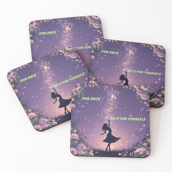 Item preview, Woman dancing under the stars-  Selfcare quote for women designed and sold by RiseFemmedom.