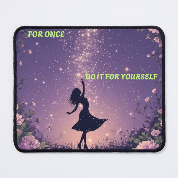 Item preview, Woman dancing under the stars- Selfcare quote for women designed and sold by RiseFemmedom.