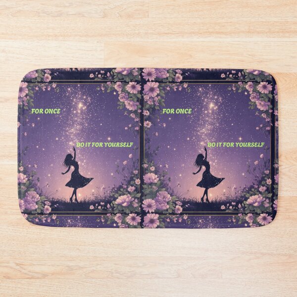 Item preview, Woman dancing under the stars-  Selfcare quote for women designed and sold by RiseFemmedom.