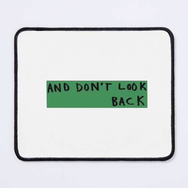 Item preview, and don't look back designed and sold by TSGDesign.