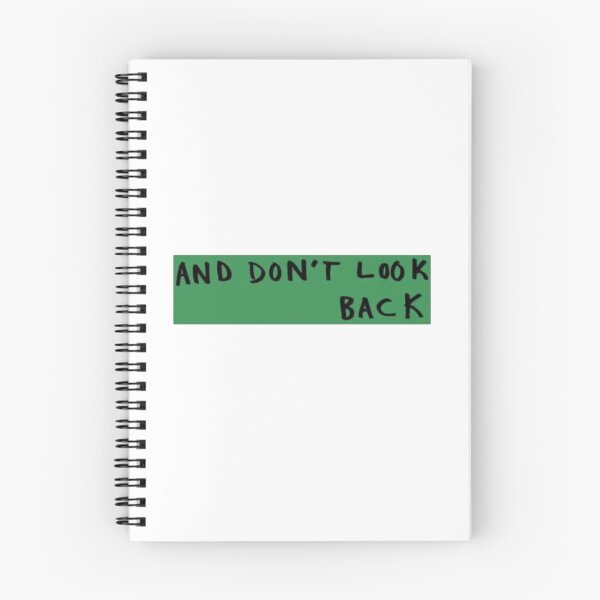 Item preview, and don't look back designed and sold by TSGDesign.