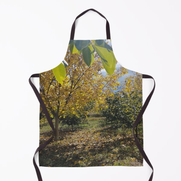 Item preview, Autumn Garden with Walnut and Hazelnut Trees designed and sold by inspiration3.