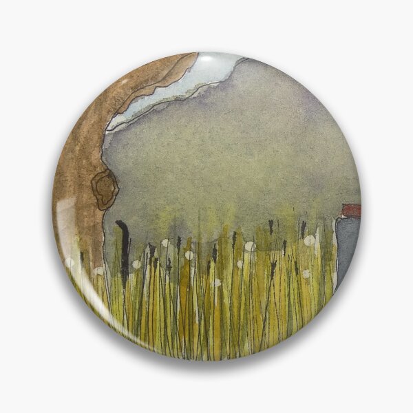 Item preview, Tuxedo Cat is Seen in the Tall Spring Grass designed and sold by dkatiepowellart.
