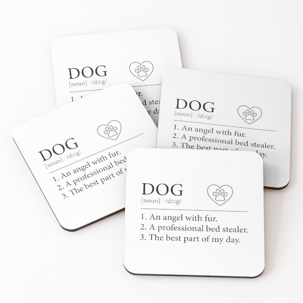 Item preview, DOG Definition - Humorous Lexicon Design Minimal designed and sold by Pfotenfaden.