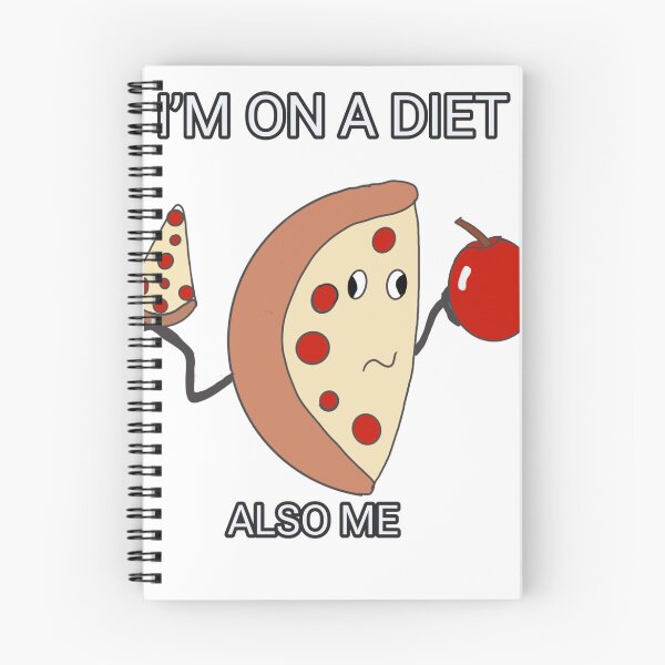 Item preview, Me i’m on a diet ALSO me     designed and sold by robertart77.