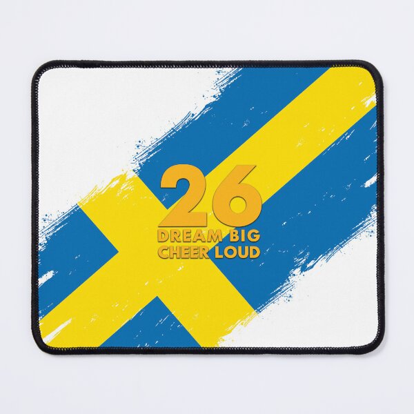Item preview, Sweden Football 2026 Dream Big Cheer Loud designed and sold by BananaPrint.