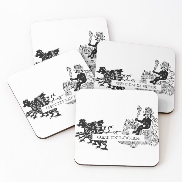Item preview, Get in Loser! - Devil designed and sold by Heather H Designs .