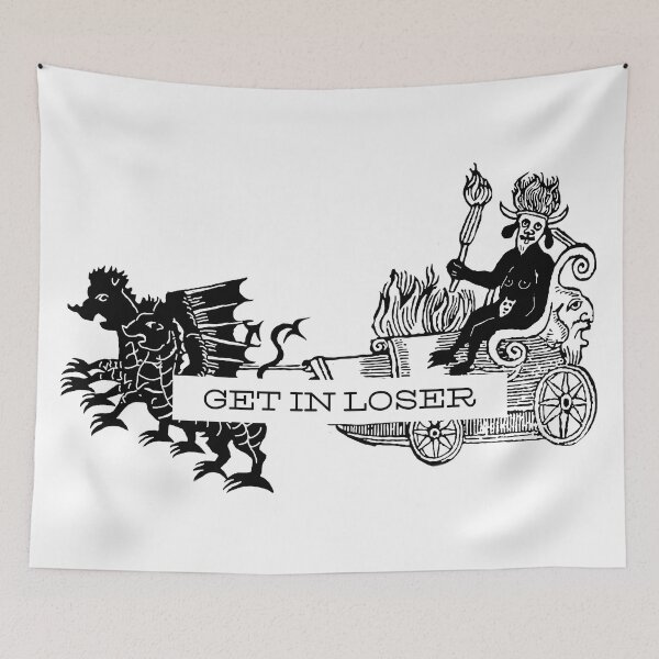 Item preview, Get in Loser! - Devil designed and sold by Heather H Designs .