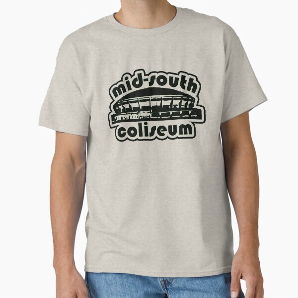 Mid-South Coliseum Memphis Tennessee Roundhouse Classic T-Shirt