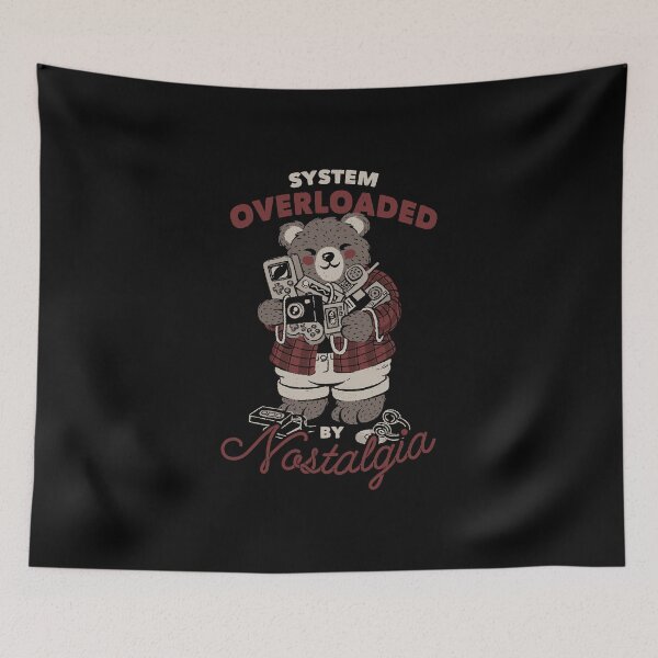 Item preview, System Overloaded Nostalgic Bear by Tobe Fonseca designed and sold by Tobe Fonseca®.
