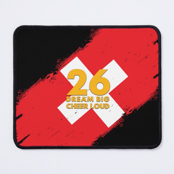 Item preview, Switzerland Football 2026 Dream Big Cheer Loud designed and sold by BananaPrint.