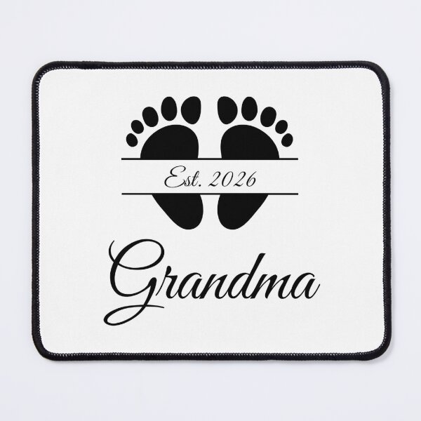 Item preview, Grandma Est. 2026 with Footprint Design designed and sold by jeweleddesigns.