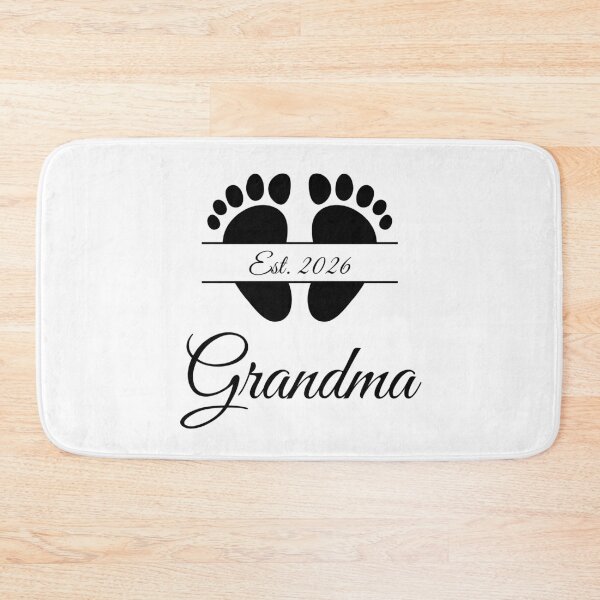 Item preview, Grandma Est. 2026 with Footprint Design designed and sold by jeweleddesigns.