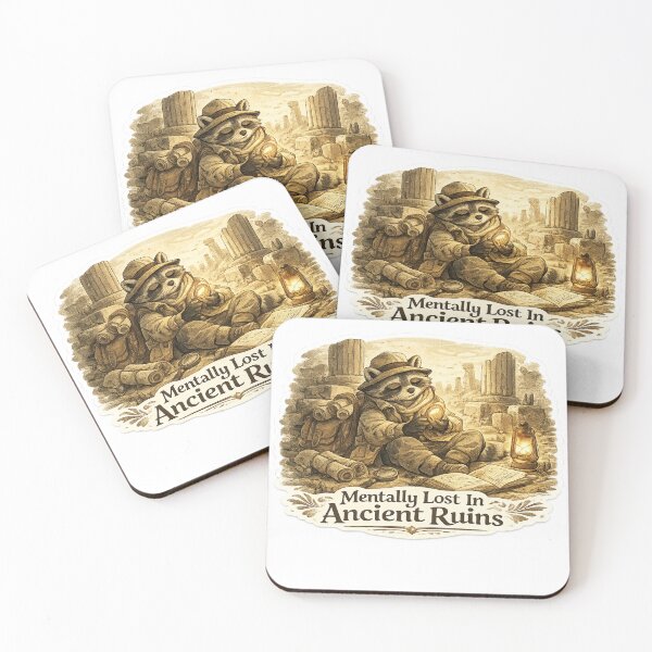 Item preview, Mentally Lost In Ancient Ruins Vintage Archaeology Aesthetic designed and sold by StickyGuys.
