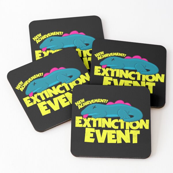 Item preview, New Achievement! Extinction Event designed and sold by Sahira820.