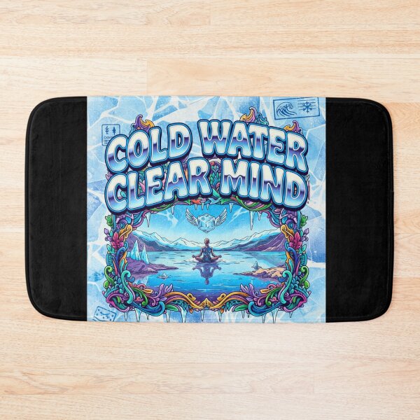 Item preview, Cold Water Clear Mind - Cold Plunge & Wellness Aesthetic designed and sold by FitEnvy.
