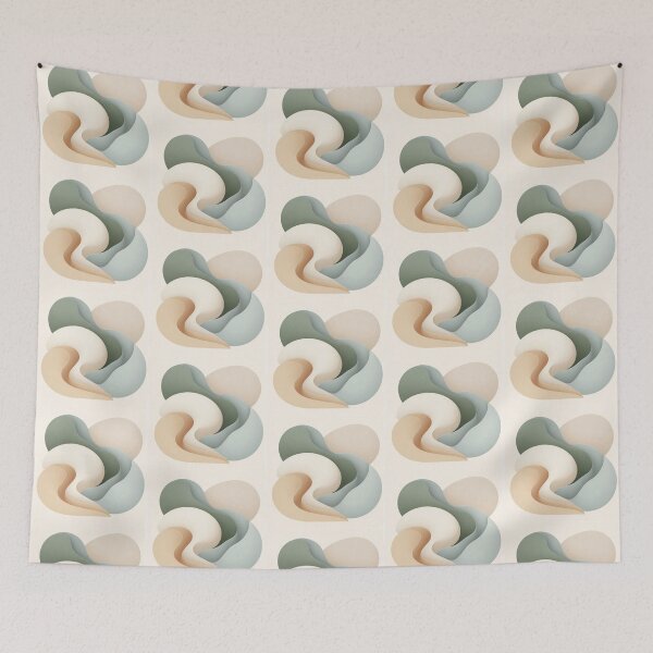 Item preview, Organic Flow – Abstract Earth Tone Design designed and sold by Dogandesighn.