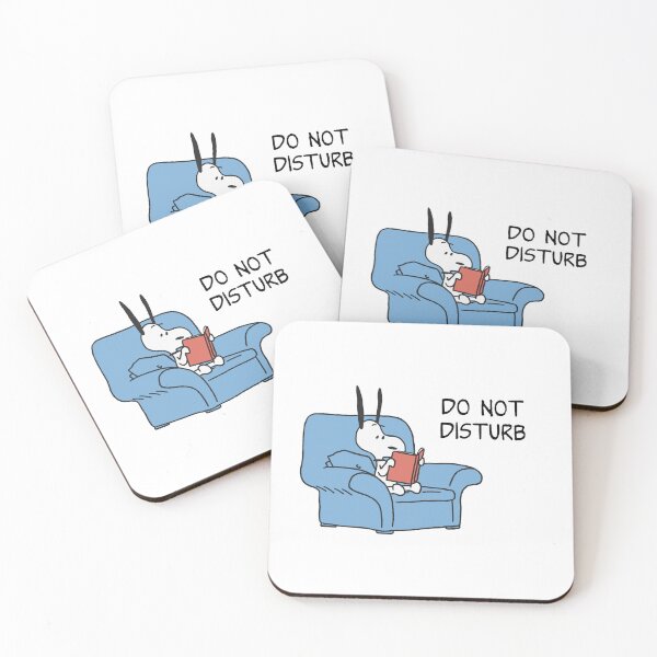 Item preview, do not disturb... snoopy is reading designed and sold by liveawhimsylife.