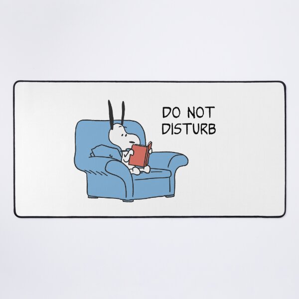 Item preview, do not disturb... snoopy is reading designed and sold by liveawhimsylife.