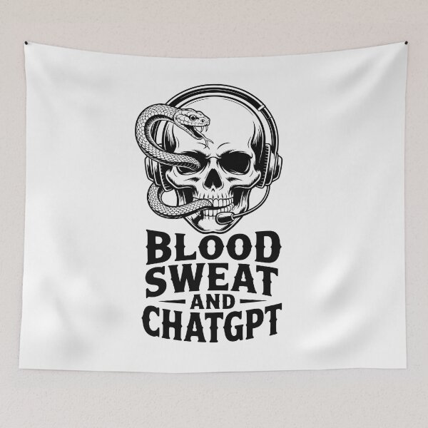 Item preview, Customer support in 2026: Blood, sweat, and ChatGPT designed and sold by clon-dot-net.