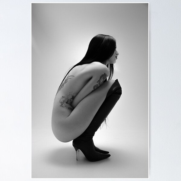 Item preview, Modern Noir Posture original photo art work  designed and sold by Cultour.