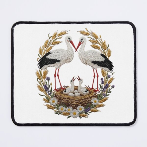 Item preview, Stork Family Nest Harmony designed and sold by Khatumeye.