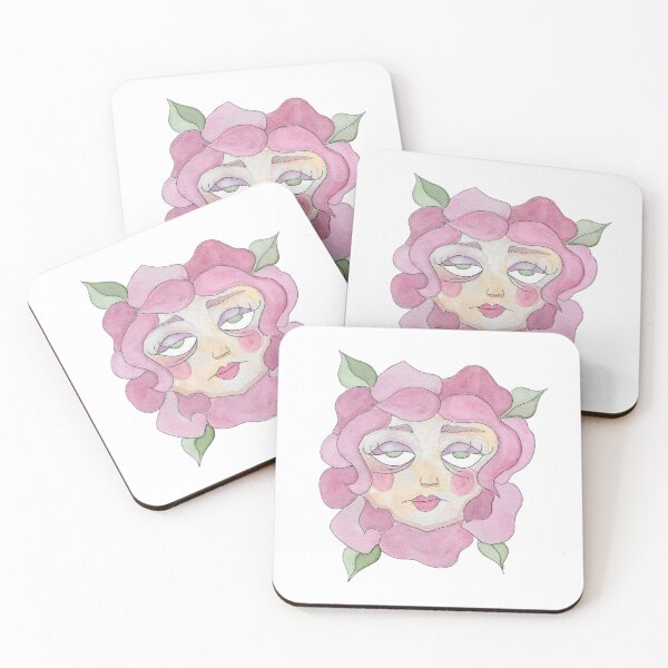 Item preview, Pretty Little Flower Lady designed and sold by IvyLuru.