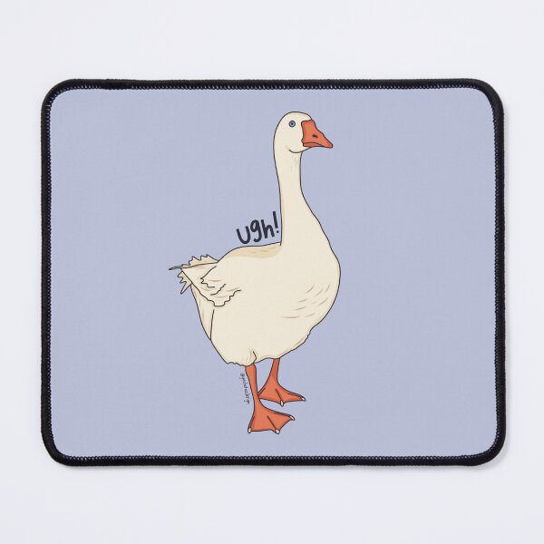 Item preview, Silly Goose Mood Series: ‘Ugh!’ (Annoyed Goose) designed and sold by YesButNo Design.
