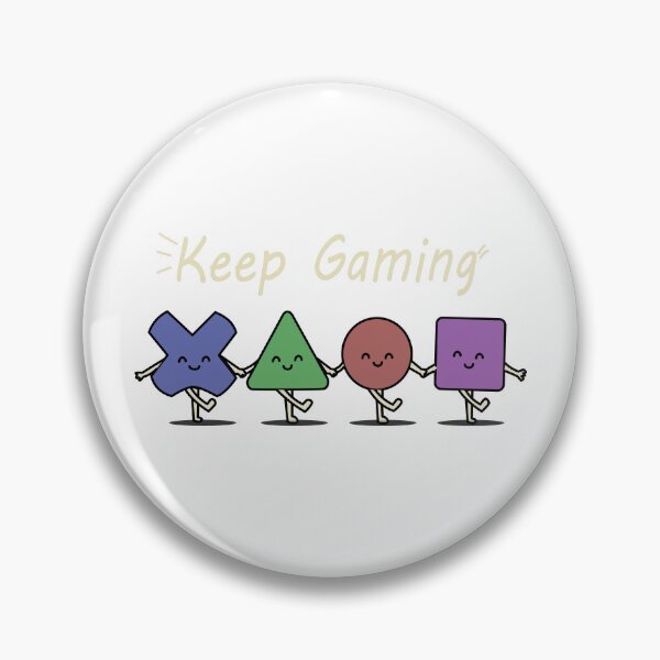 Item preview, keep gaming designed and sold by MeowTouch Art.