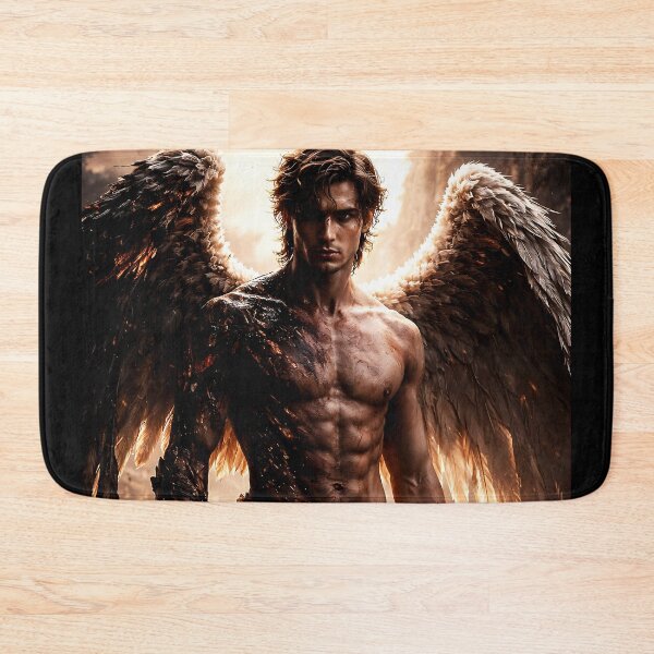 Item preview, Fallen Angel – Dark Fantasy Warrior with Burning Wings designed and sold by thor81pl.