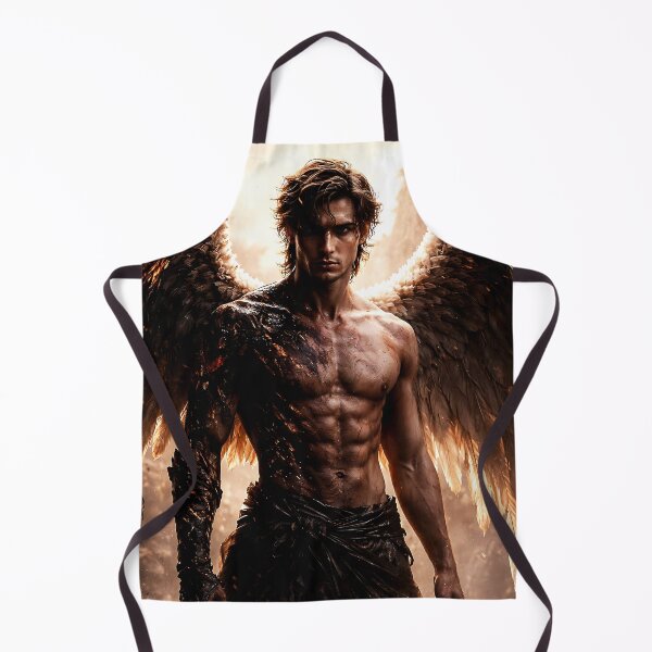 Item preview, Fallen Angel – Dark Fantasy Warrior with Burning Wings designed and sold by thor81pl.