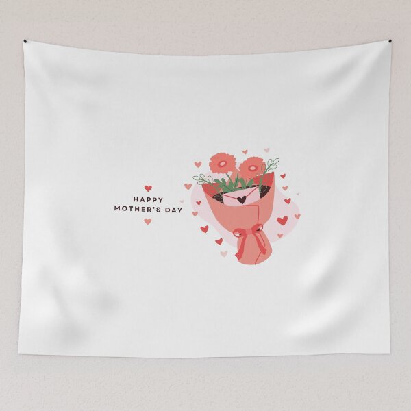 Item preview, Cute Flower Bouquet and Love Letter Mother's Day designed and sold by FunSticky14.