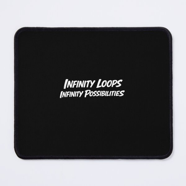 Item preview, Infinity Loops Infinity Possibilities – Bold Brush Typography Design designed and sold by Elegant160.