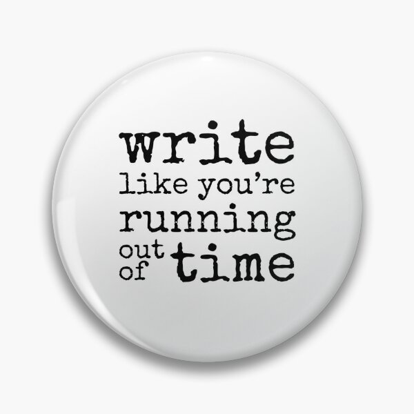 Item preview, Write Like You're Running out of Time  |  Hamilton | Broadway designed and sold by Too-Niche-to-Function.