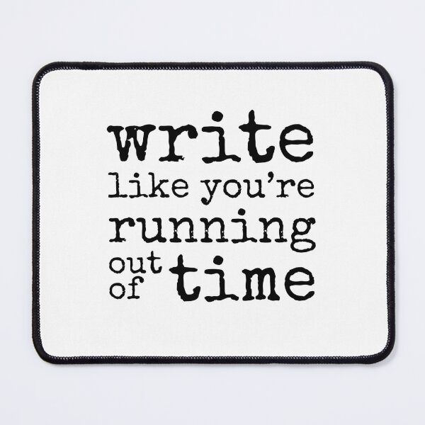 Item preview, Write Like You're Running out of Time  |  Hamilton | Broadway designed and sold by Too-Niche-to-Function.