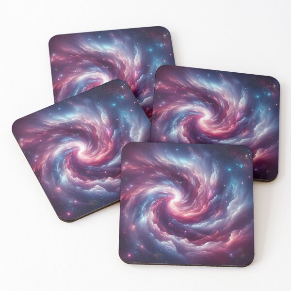 Item preview, Cosmic Spiral – Abstract Galaxy Art designed and sold by Dogandesighn.