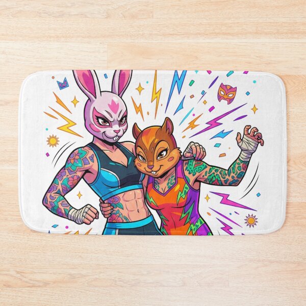Item preview, wrestling designed and sold by PP&RAINBOW SHOP.