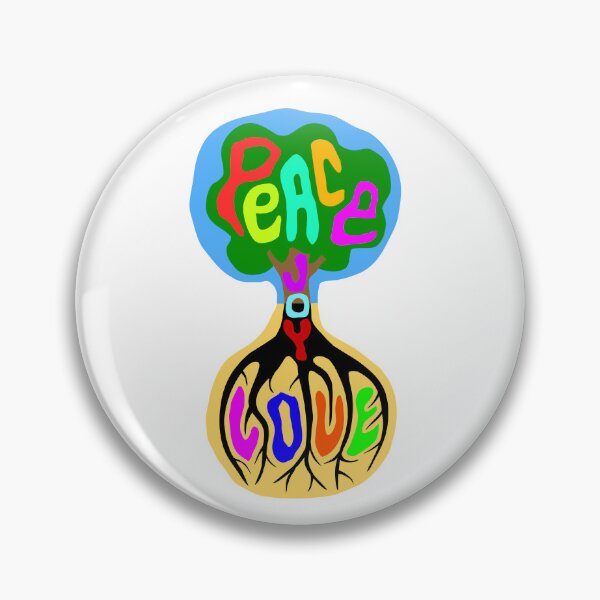 Item preview, Love, Joy, Peace Tree designed and sold by Really Bad Art.
