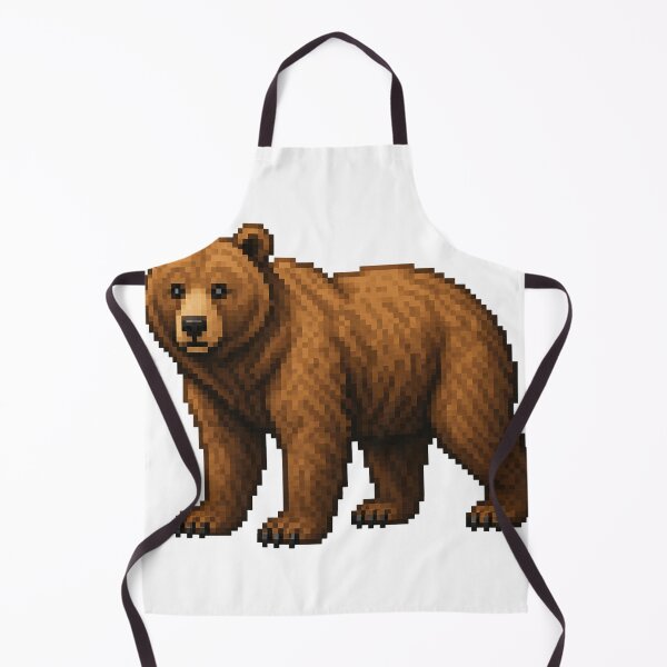 Item preview, Pixelated bear designed and sold by Stickers void.