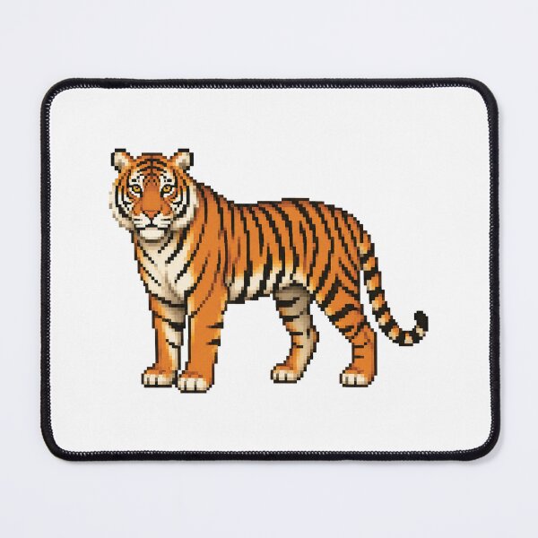 Item preview, Pixelated Tiger designed and sold by Stickers void.