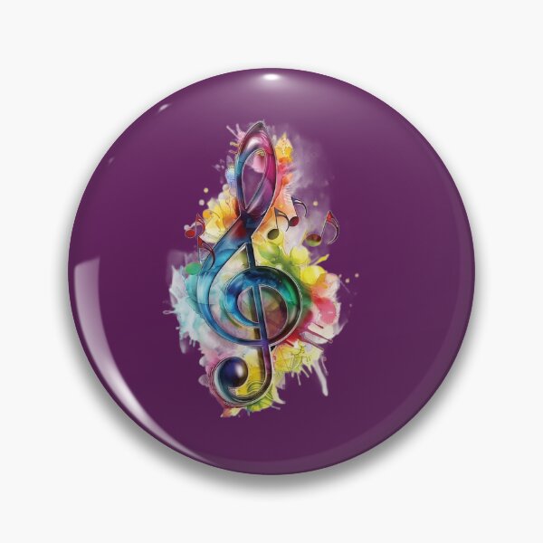 Item preview, Rainbow Music Note Design designed and sold by Style-InkPulse.